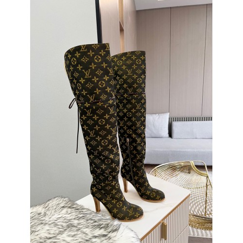 Bota louis vuitton feminina original sales